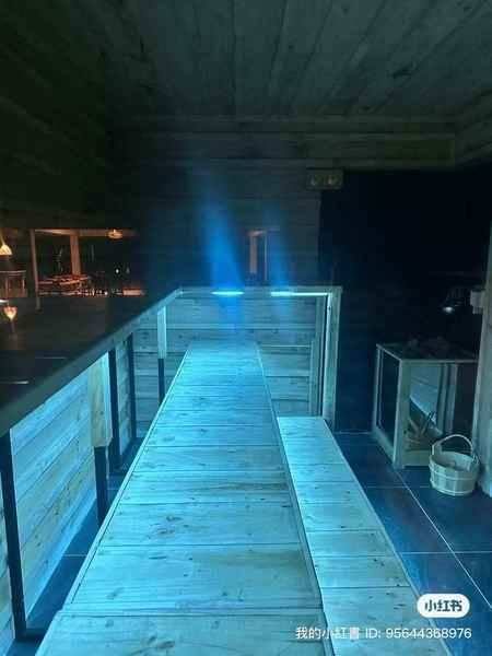 Finnish sauna Ferment Space wellness club Chiang Mai