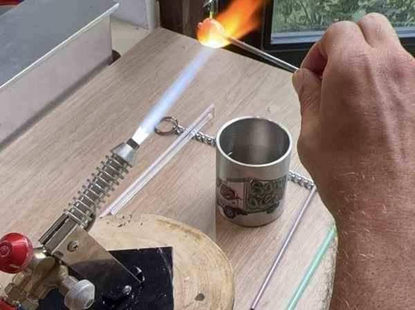 Glassmaking experience Ferment Space Chiang Mai workshop